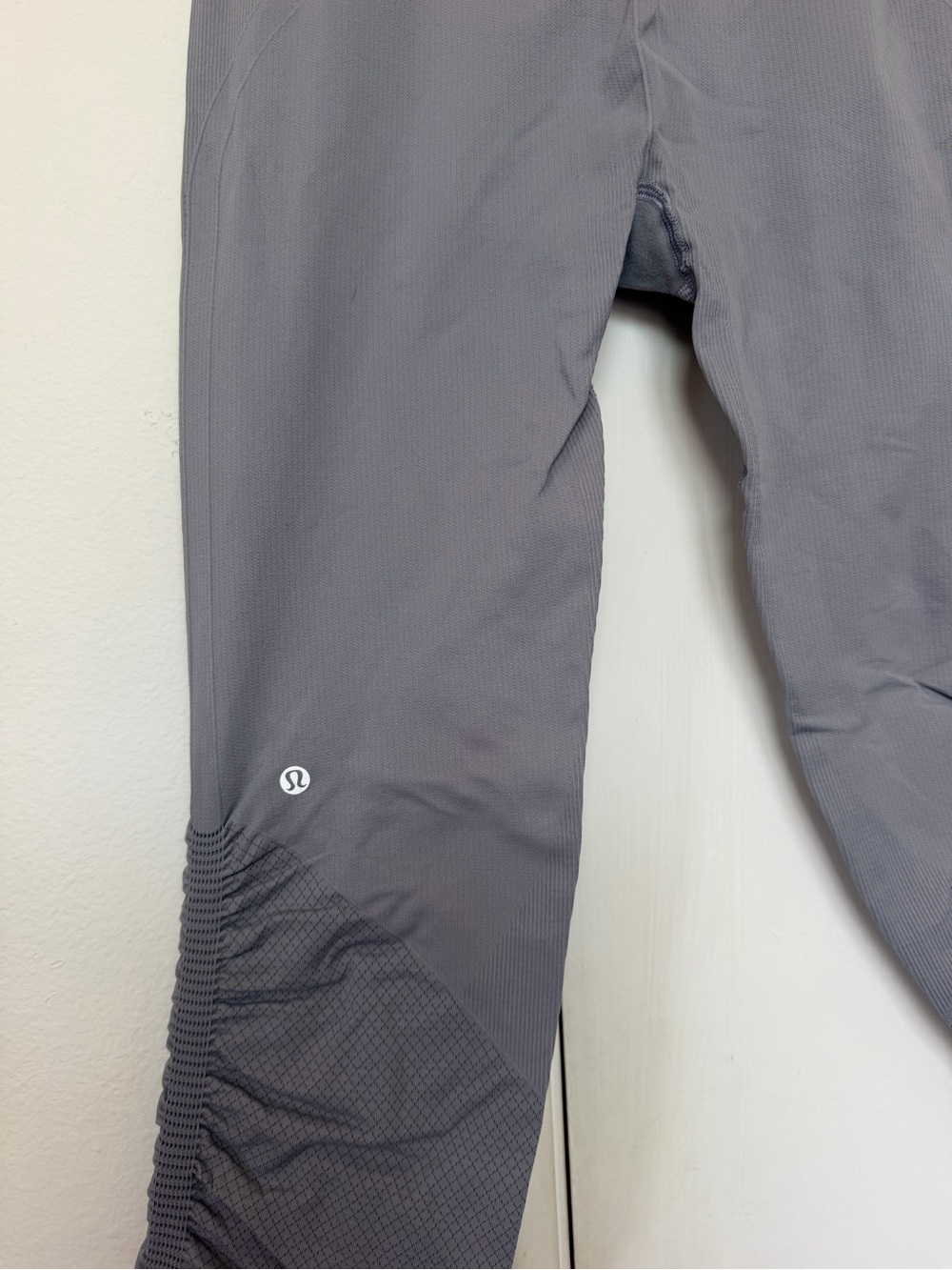 lululemon Ruched Grey Leggings